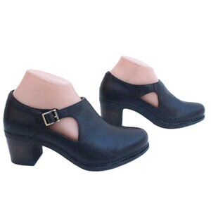 Dansko black clogs size 38 US 8